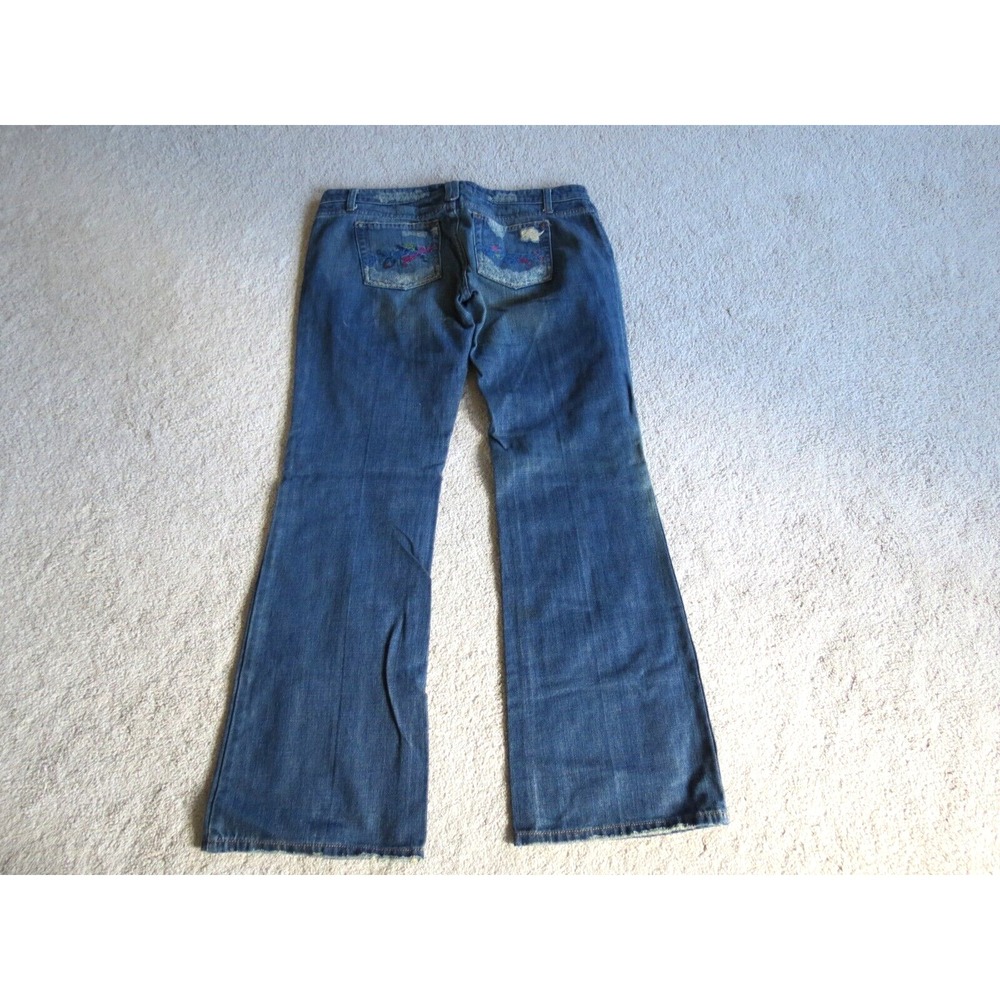 Joes Jeans Vintage Series 1971 Womens Blue Denim Embroidered Pockets Size 32